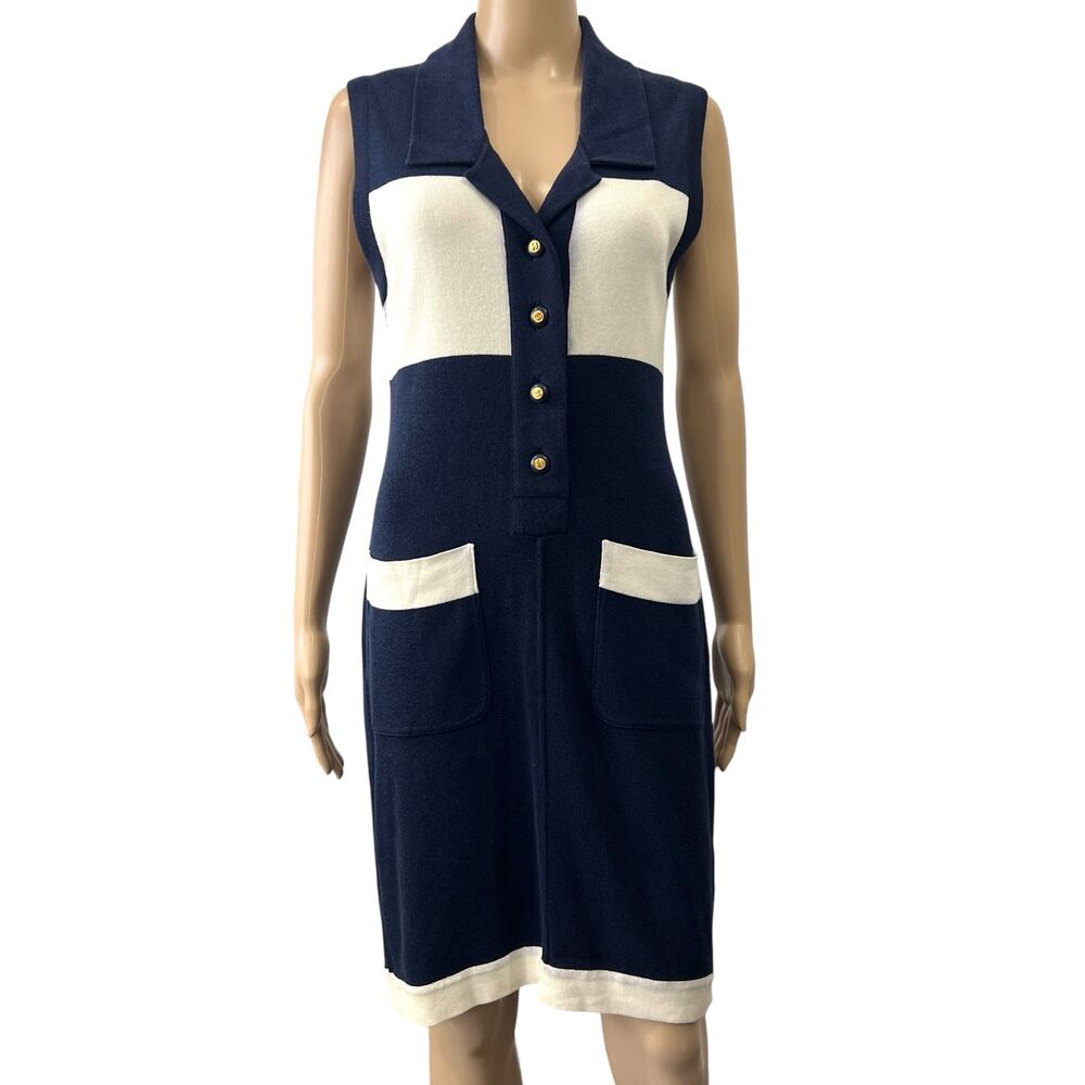 Chanel Boutique Sailor Knit Dress